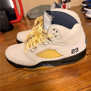 A Ma Maniere x Jordan 5 Retro Dawn White